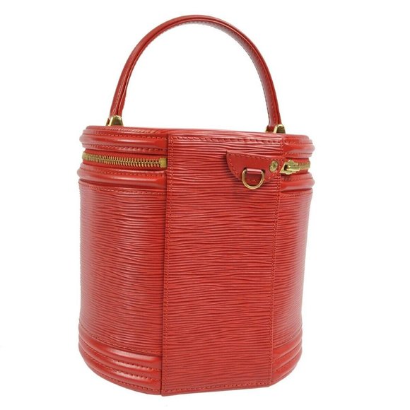 Louis Vuitton Cannes Vanity Handbag Red Epi - Picture 2 of 8